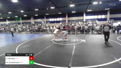 157 lbs Round Of 128 - Stephen Semken, Crismon Wrestling vs Weston Druckerman, Granite WC