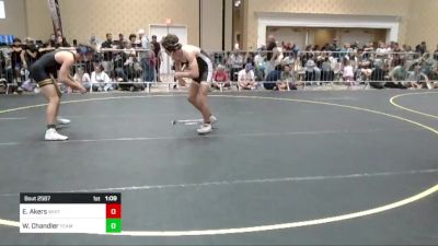 144 lbs Round Of 64 - Elijah Akers, Whitehouse WC vs Wyatt Chandler, Team Thunder WC