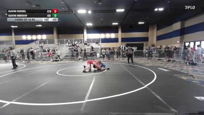 157 lbs Consi Of 16 #2 - Gavin Kiesel, Xtreme Corture vs Gavin Meraw, Oso Way WC