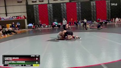 197 lbs Quarterfinal - Carter Smuck, Grand View vs Shaun`dell Hawkins, Quincy