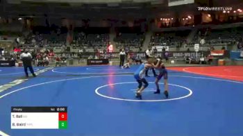 57 lbs Final - Taylor Bell, Ioc vs Bailey Baird, Topeka Blue Thunder