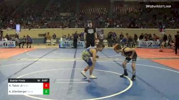 Quarterfinal - Kelly Tabor Jr, Berryhill Wrestling vs Kolter Eilenberger, Salina Wrestling Club (SWC)
