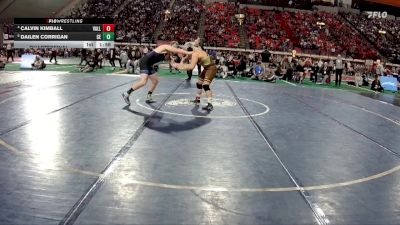 5A 190 lbs Quarterfinal - Dailen Corrigan, Century vs Calvin Kimball, Vallivue