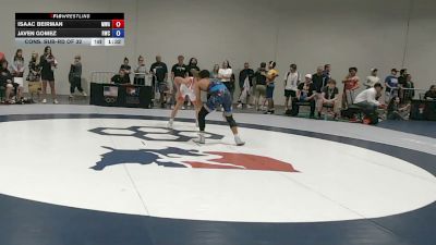 65 kg Cons. Sub-rd Of 32 - Isaac Beirman, Moen Wrestling Academy vs Javen Gomez, Ragnarok Wrestling Club