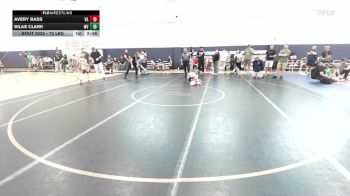 75 lbs Consi Of 16 #1 - Avery Bass, VA vs Silas Clark, WV