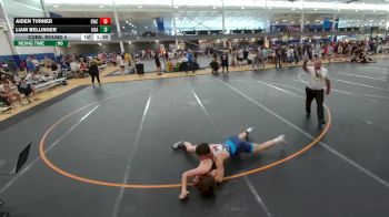 157 lbs Cons. Round 4 - Liam Bellinger, Unattached vs Aiden Turner, Unattached