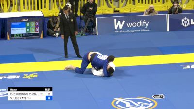 PAULO HENRIQUE MERLIN vs VINICIUS LIBERATI 2024 World Jiu-Jitsu IBJJF Championship