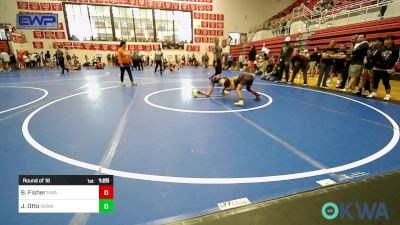 70 lbs Round Of 16 - Beau Fisher, HURRICANE WRESTLING ACADEMY vs Jayden Otto, NORTH DESOTO WRESTLING ACADEMY