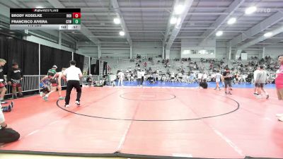 119 lbs Rr Rnd 1 - Brody Koselke, Indiana Outlaws Gold vs Francisco Juvera, CTWHALE