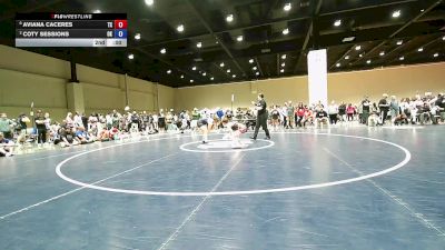 125 lbs Semis - Claire Lancaster, OK vs Kamryn Flores, TX