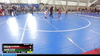 49 lbs 3rd Place Match - Henrik Olson, Salem Elite Mat Club vs Kristian Alvarado, Kalispell WC