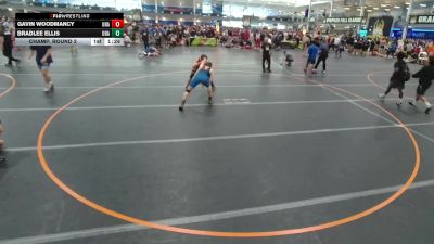 150 lbs Champ. Round 2 - Gavin Woodmancy, Unattached vs Bradlee Ellis, Unattached