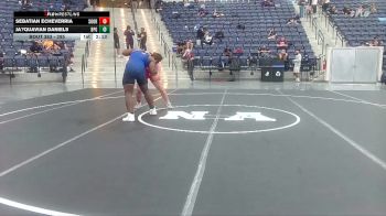 285 lbs Cons. Round 4 - Ja?Quavian Daniels, Brewton-Parker (GA) vs Sebatian Echeverria, Southern Oregon