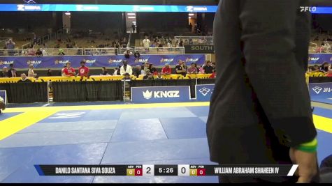 William Abraham Shaheen IV vs Danilo Santana Siva Souza 2026 Pan Jiu Jitsu IBJJF Championship