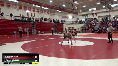 165 lbs Cons. Round 2 - Skylier Crooks, Fulton (H.S.) vs Mason Bolton, Fulton (H.S) JV