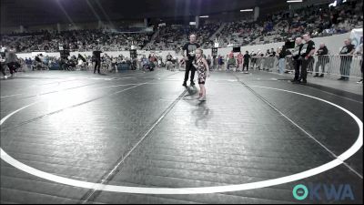 43 lbs Consolation - Berkeley Deckard, Raw Wrestling Club vs Braxley Harjo, Warhorse Wrestling Club