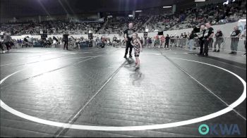 43 lbs Consolation - Berkeley Deckard, Raw Wrestling Club vs Braxley Harjo, Warhorse Wrestling Club
