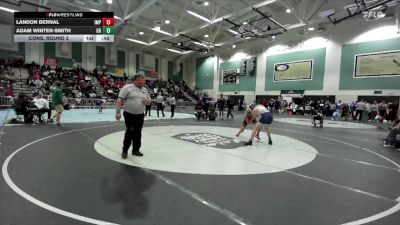 128 lbs Cons. Round 2 - Landon Bernal, Imperial vs Adam Winter-Smith, Granite Hills
