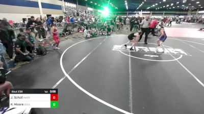 86 lbs Consi Of 8 #1 - Jake Scholl, American Falls WC vs Kash Moore, Gold Rush Wr Acd