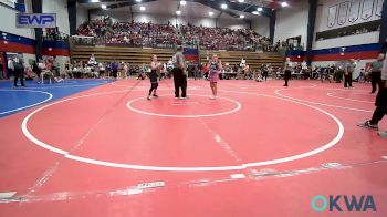 88 lbs Rr Rnd 5 - Addilyn Ashton, Bartlesville Wrestling Club vs Jordan Rasberry, Mojo Grappling Academy