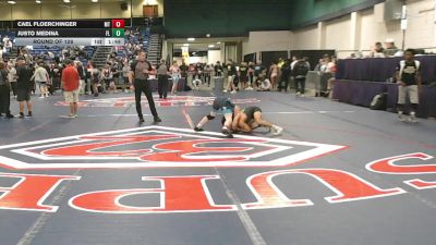 126 lbs Round Of 128 - Cael Floerchinger, MT vs Justo Medina, FL