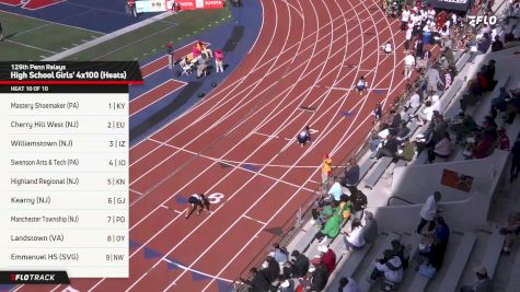 High School Girls' 4x100m Relay, Prelims 10