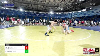 150 lbs Round Of 16 - Nolan Skebba, Askren Wrestling Academy vs Cruz Pryor, Young Guns Nashville Wrestling