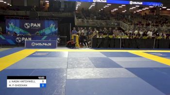 JACKSON NAGAI HATCHWELL JUNIOR vs MICHAEL ROBERT FRANCIS-SHEEHAN 2024 Pan Jiu Jitsu IBJJF Championship