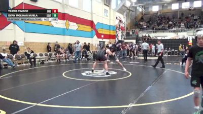 190 lbs Placement Matches (16 Team) - Evan Molinar Muela, South vs Travis Timboe, Jackson Hole