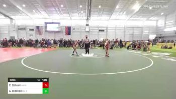 98 lbs Consi Of 8 #2 - Colten Ostrom, Western Slope Elite vs Akeem Mitchell, NM GOLD