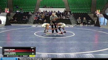 134 lbs Finals (2 Team) - Yanik Simon, Huntsville vs Craig Harris, Smiths Station Hs