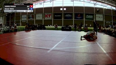 157 lbs Jaiden Finger, Arizona Blue vs Isaac Tritz, Montana