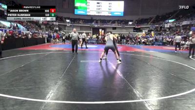 7A 215 lbs Cons. Round 3 - Jason Brown, Huntsville vs Pieter Slinkman, Fairhope