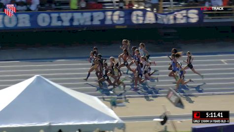 Girls' 1500m, Finals 3 - Age 14