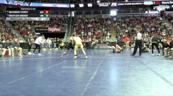 2A-175 lbs Cons. Semi - Braylen Bieber, Independence vs Maximus Purdy, Assumption, Davenport