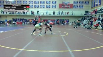 141 lbs Quarterfinal - Matix Cooklin, Eastern Oregon University (OR) vs Timothy Lopez, Southern Oregon