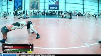 84 lbs Rd# 8- 12:30pm Saturday Final Pool - Drey Kren, Crass Trained vs Leonydes Peraza, Nauman Red