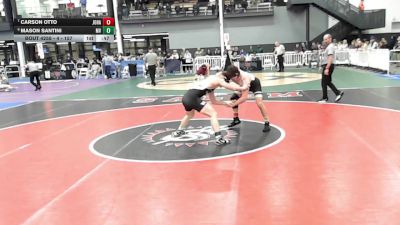 4 - 157 lbs Cons. Round 2 - Carson Otto, John Handley vs Mason Santini, Mechanicsville