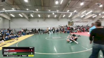 144 lbs 7th Place Match - David Sanchez, Pueblo Central vs Tyler Capps, Pomona