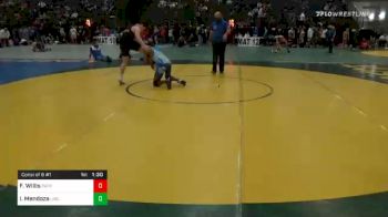 145 lbs Consolation - Felippe Willis, Patriot Wrestling Inc vs Ian Mendoza, Lincoln Southeast