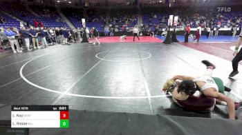 132 lbs Round Of 64 - Liam Kay, Shepherd Hill vs Lucas Rosse, Billerica