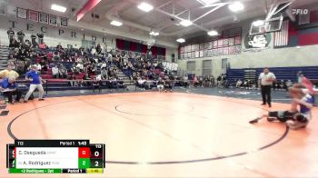 113 lbs Quarterfinal - Armani Rodriguez, Poway vs Caleb Osegueda, Grossmont