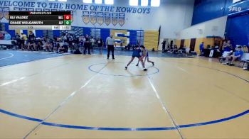 113 lbs Round 1 (8 Team) - Eli Valdez, Wellington vs Chase Wolgamuth, Alpha WC