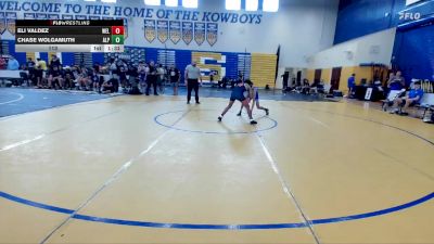 113 lbs Round 1 (8 Team) - Eli Valdez, Wellington vs Chase Wolgamuth, Alpha WC