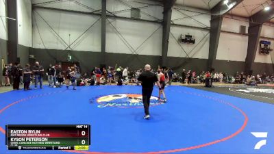 92 lbs Champ. Round 1 - Easton Bylin, Mat Demon Wrestling Club vs Kyson Peterson, CNWC Concede Nothing Wrestling Club