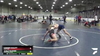 100 lbs Quarterfinal - Gable Majcher, Yale Jr Bulldogs vs Conner Haslett, Pack Elite