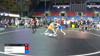 94 lbs Cons 4 - Daniel Goodwin, Illinois vs Jose Cordero, Tennessee