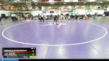 197 lbs Cons. Semi - Jack Servies, Marian University (IN) vs Garavous Kouekabakilaho, Grand View (Iowa)