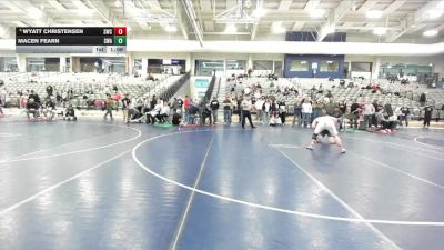 144 lbs Cons. Round 4 - Wyatt Christensen, Syracuse Wrestling Club vs Macen Fearn, Sanderson Wrestling Academy