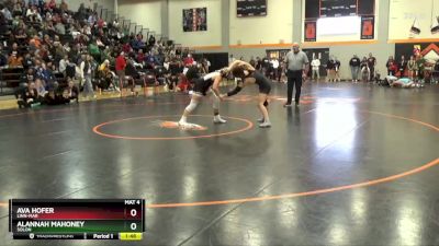 125 lbs Semifinal - Ava Hofer, Linn-Mar vs Alannah Mahoney, Solon